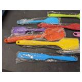 9 Piece Silicone Spatula Set - 446Â°F Heat Resistant Rubber Spatula .Kitchen Spatulas.Plastic Spatula. for Cooking, Baking, Mixing. Nonstick Cookware friendly. BPA-Free,Dishwasher Safe (Mixed Colors