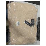 v-neck small almond color women sweater