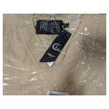 v-neck small almond color women sweater