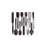 11 Piece Silicone Spatula Set - 446°F Heat Resistant Rubber Spatula