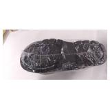 lace up winter snow boots, blue size 38 EUR