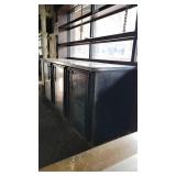 True Three Glass Door Back Bar Cooler (#TBB-4G)