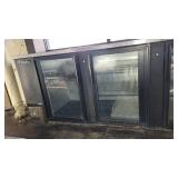 True Three Glass Door Back Bar Cooler (#TBB-4G)