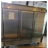 Commercial Cold Tech 3 Door Stainless Steel Freezer (#CFD-3F)