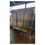 Commercial Coldtech 3 Door Stainless Steel Refrigerator (#CFD-3R)