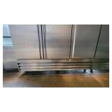 Commercial Coldtech 3 Door Stainless Steel Refrigerator (#CFD-3R)