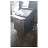 Commercial True Stainless Steel Prep Table and Refrigerator Unit (#TSSU-27-12M-B)