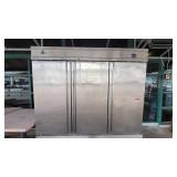 Commercial Cold Tech 3 Door Stainless Steel Freezer (#CFD-3F)