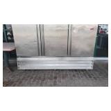 Commercial Cold Tech 3 Door Stainless Steel Freezer (#CFD-3F)