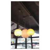 (3) Decorative Hanging Light Fixtures