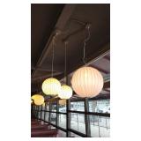 (3) Decorative Hanging Light Fixtures