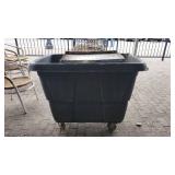 Large Rolling Garbage Can