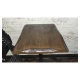 Rustic 2 Top Wooden Table