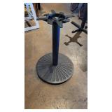 29in Round Cast Iron Table Base