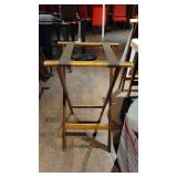 Wooden Folding Tray Stand W/ 5 Serving Trays