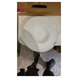 (11) Large White Dinner Plates