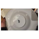 (11) Large White Dinner Plates