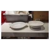 Assorted Round and Square Heavy Duty Dishes