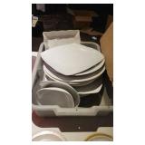 Assorted Round and Square Heavy Duty Dishes