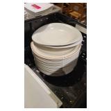 (20) Round White Dinner Plates