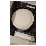 (20) Round White Dinner Plates