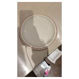 (20) Round White Dinner Plates