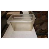 Assorted Stainless Steel Deep SteamTable Pans and Food Storage Containers