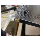 Cubiker 40in. Folding Computer Desk,Small Home Office Laptop Table - Black -Retail $63.99