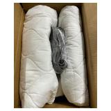 Sunbeam - Water Resistant Heated Mattress Pad - Twin / White - Retail: $119.99