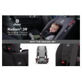 Diono Radian 3R, 3-in-1 Convertible Car Seat - Black Jet - Retail $199.99
