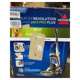 BISSELL - ProHeat 2X Revolution Pro Corded Upright Deep Cleaner - Silver/Purple - Retail: $226.59