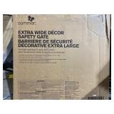 Summer Extra Wide Decor Safety Baby Gate - Grey - Retail $59.99