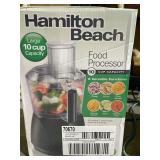 Hamilton Beach Chef Prep 525-Watt 10 Cup Food Processor - Retail: $49.99
