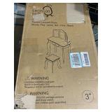 Teamson Kids Leopard Prints Gisele Vanity Table & Stool, Multiple Finishes - Retail: $83.99