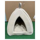 Best Pet Supplies - Tent Covered Cat & Dog Bed - Tan / Medium - Retail $27.25