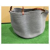 Large Cotton Rope Basket for Storage - Grey - Retail:$29.99