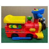 Kiddieland Disney Mickey Mouse - 2 In 1 Battery Powered Ride On Choo Choo Train With Caboose And Tracks - Retail: $65.00