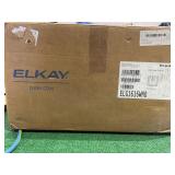 Elkay - Quartz Classic  Single Bowl Dual Mount Bar Sink, White - Retail $203.57