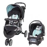 Baby Trend EZ Ride 35 Travel System - Doddle Dots Blue - Retail $124.00