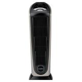 Lasko - Ceramic Tower Space Heater with Remote Control - Black/Silver $59.99