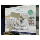 Baby Delight Go With Me Alpine - Deluxe Portable Bouncer - Charcoal Tweed - Retail $89.99