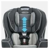 Graco - Extend2Fit Convertible Car Seat, Ride Rear Facing Longer with Extend2Fit, Gotham - Retail $209.99