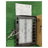 2 Pack LED Outdoor Flood Light with Knuckle, Dusk to Dawn Photocell, 150W 5000K Daylight 21000lm Super Bright,IP65 Waterproof Outdoor Flood Security Light for Gardens Yards and Parking Lot -Retail $17