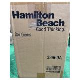 Hamilton Beach Slow Cooker - Retail: $59.99