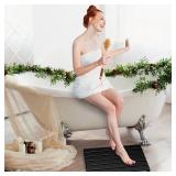 Bamboo Wooden Waterproof Bath Mat - Retail$29.99