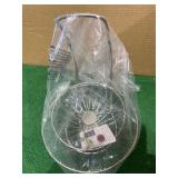 Spectrum Diversified Yumi 2-Tier Server Sturdy Steel Stacked Fruit Bowls - Retail:$21.47