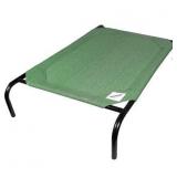 The Original Coolaroo Elevated Pet Dog Bed for Indoors & Outdoors - Medium /Brunswick Green - Retail: $25.37