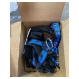 Miller AirCore Steel Hardware - Blue Harness w/Front & Side D-Rings Lumbar Pad - Belt - Small/Medium - Retail $299.99