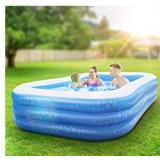 Hesung- Infatable Swimming Pool  - Retail $79.99