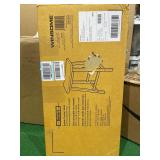 Winsome Wood Satori Saddle Seat Counter Stool, 24", Walnut Finish